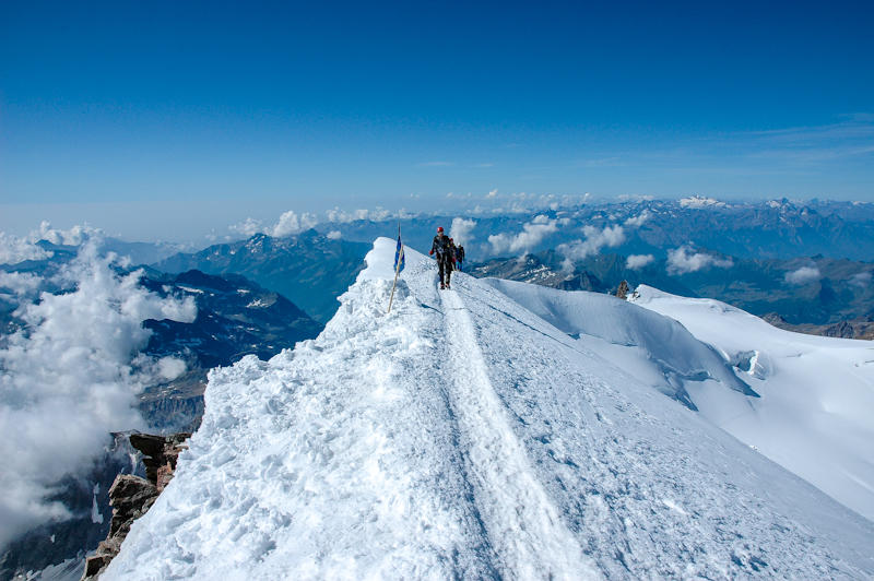 On The Edge, Punta Gnifetti 4559m