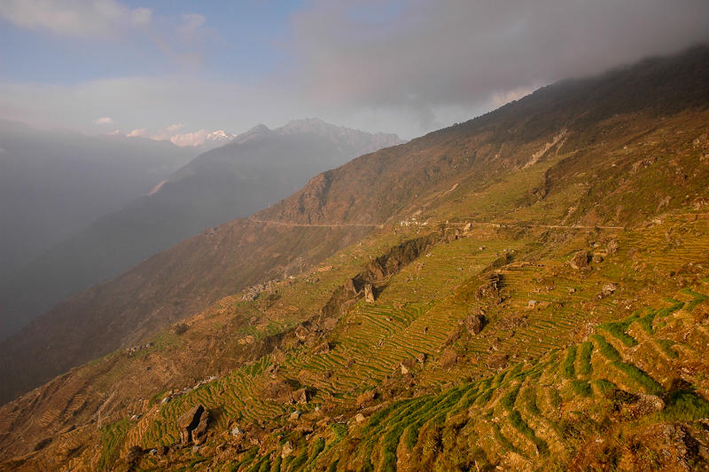 On the way from Shyaphru Besi to Kathmandu