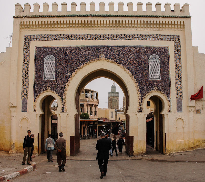 Bab Bou Jeloud Gate, Fes