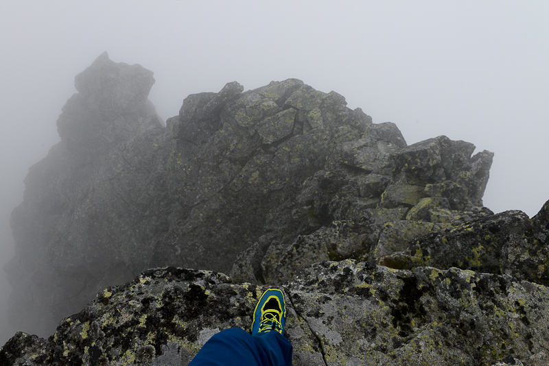 On the NE summit of Vysoka 2560m, High Tatras