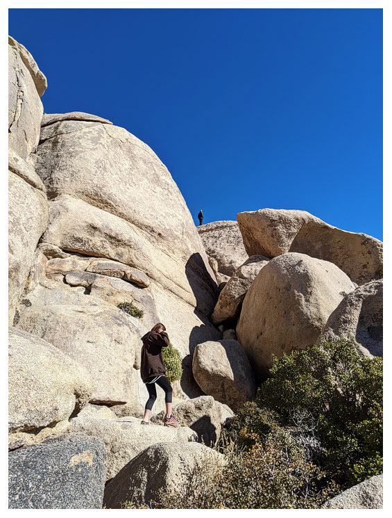 Some rocks we had to stop and check out