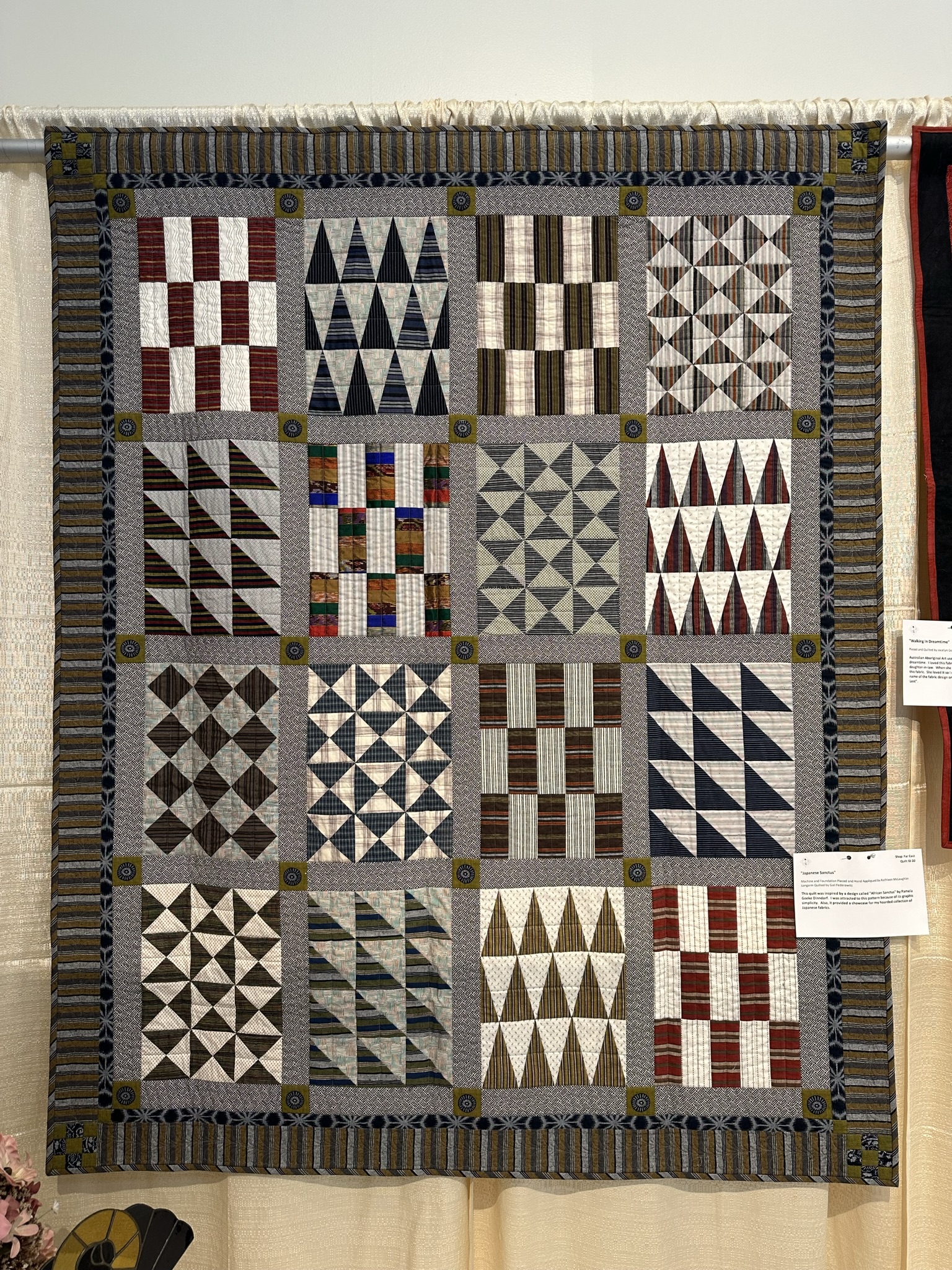 Quilt 30 by Kathleen McLaughlin -Japanese Sanctus