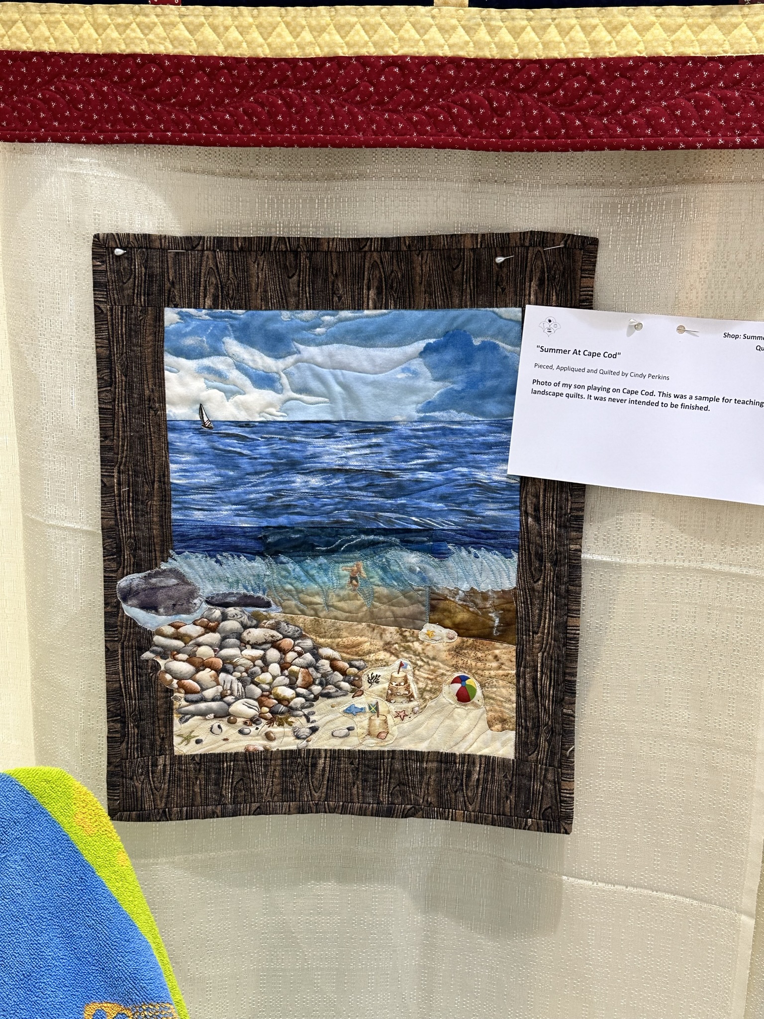 Quilt 7 by Cindy Perkins - Summer At Cape Cod