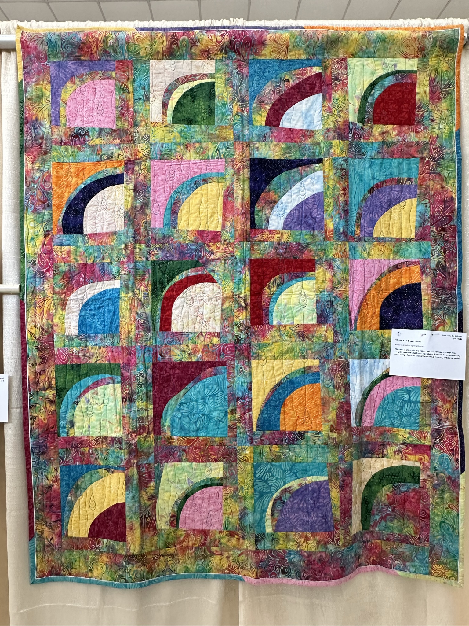 Quilt 129 by Heidi Barrett - Down East Down Under