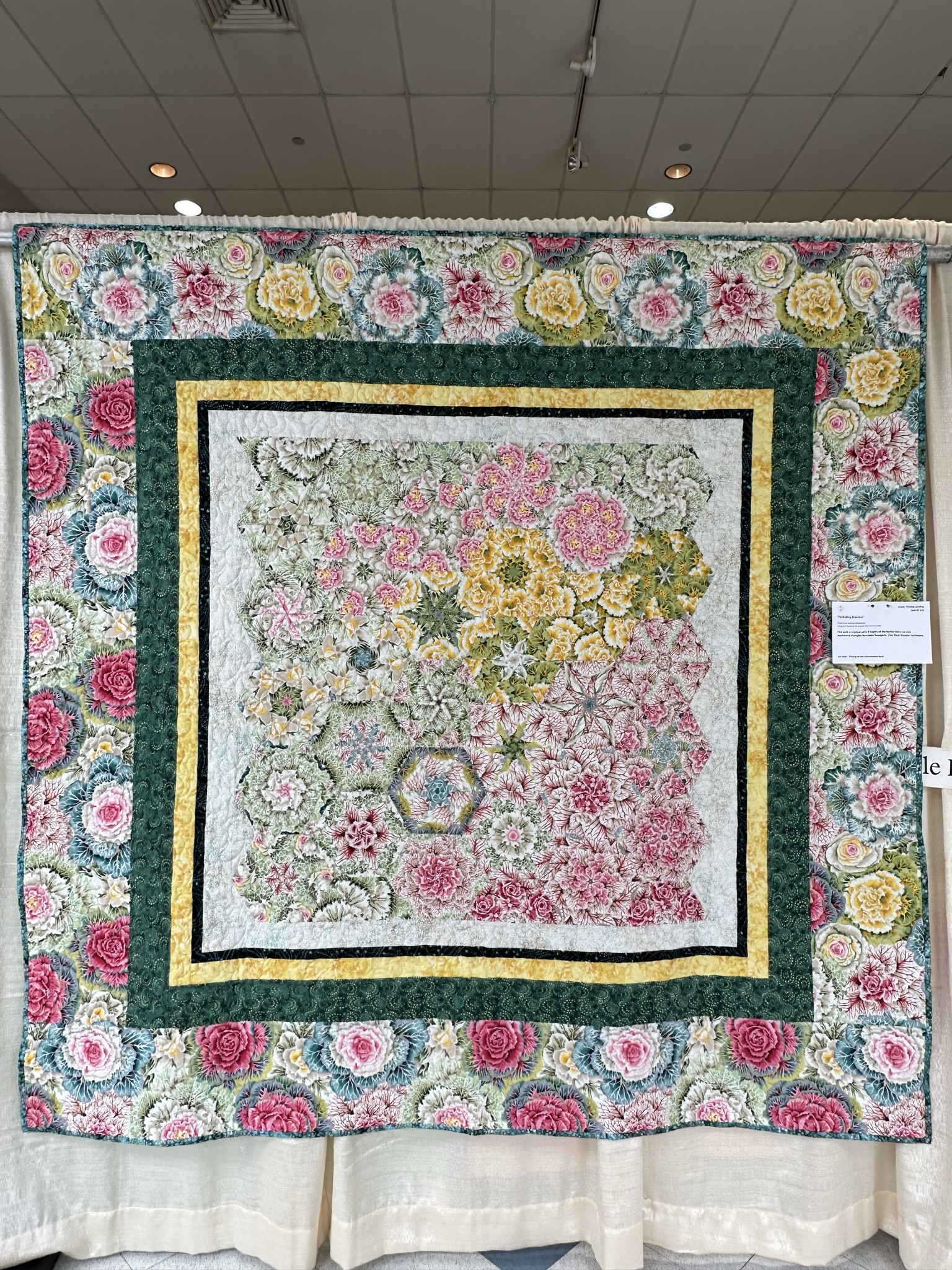 Quilt 165 by Jocelyn Goldman - Exploding Brassica