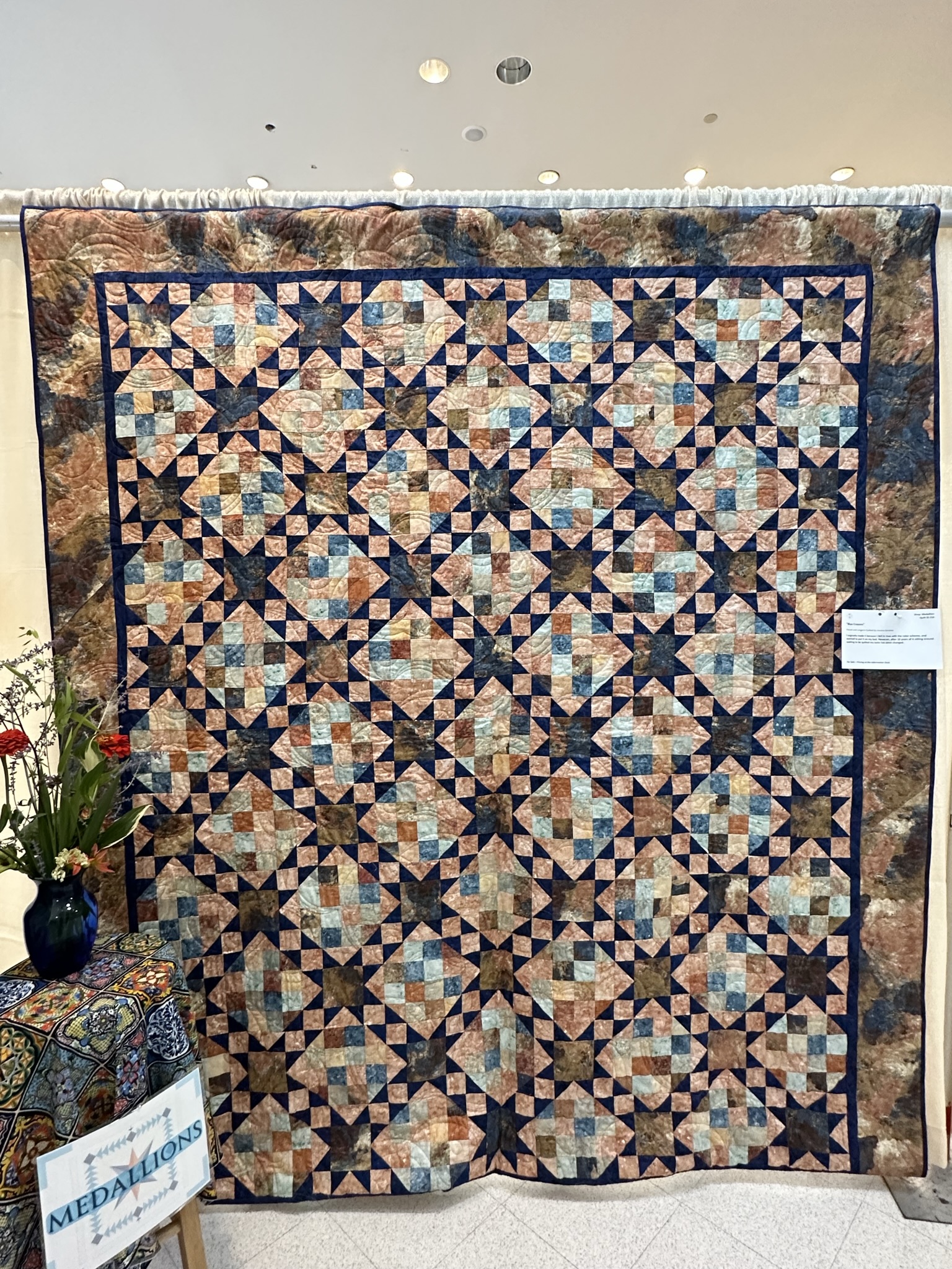 Quilt 216 by Jessica Gardner - Blue Crayons