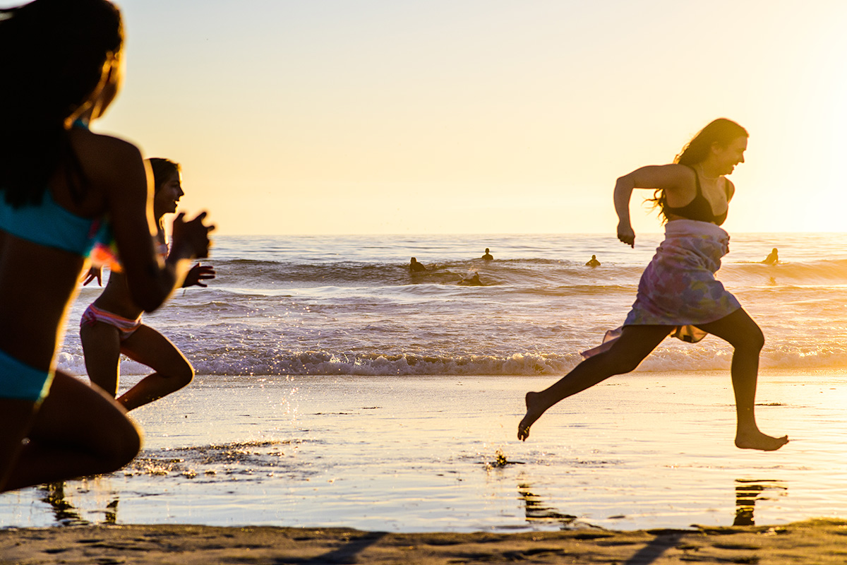 The Joy of Running on the Beach