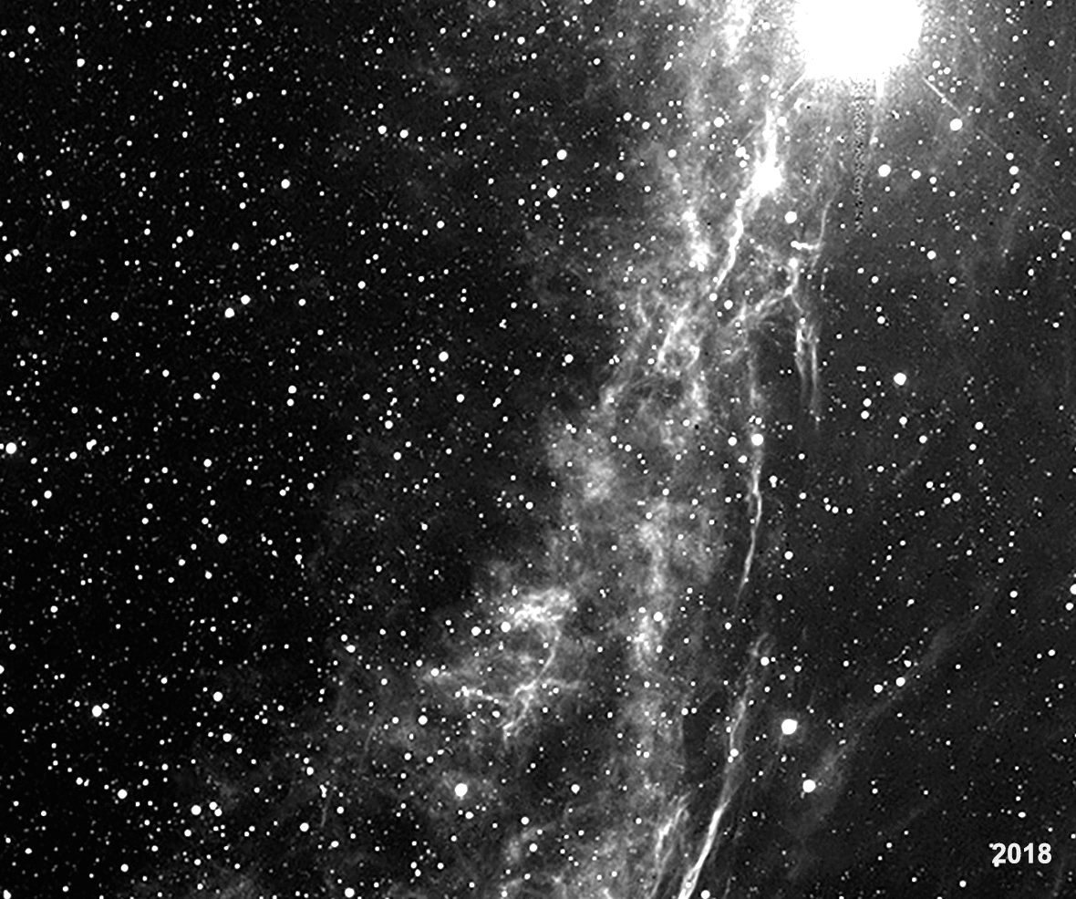 Veil Nebula -- 102 years