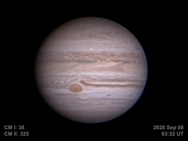 Jupiter: 9/8/20