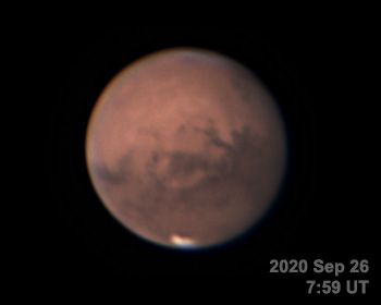 Mars: 9/26/20