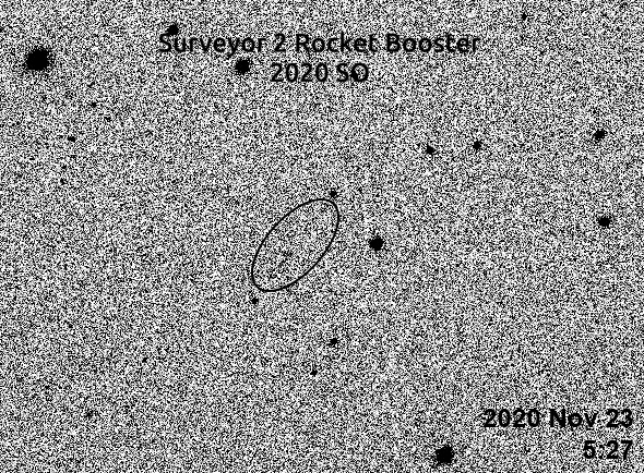 Surveyor 2 Rocket Booster: November 23, 2020