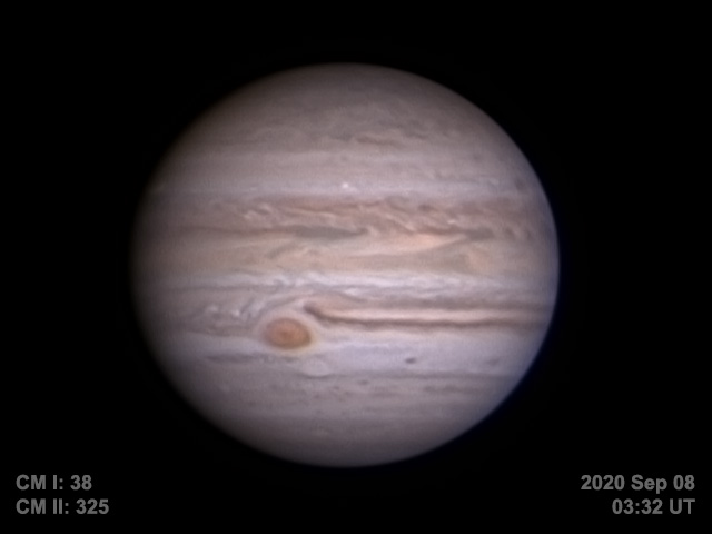 Third of Three Storms On Jupiter