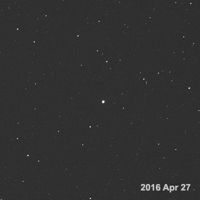 Barnard's Star - 5 years - Narrow field