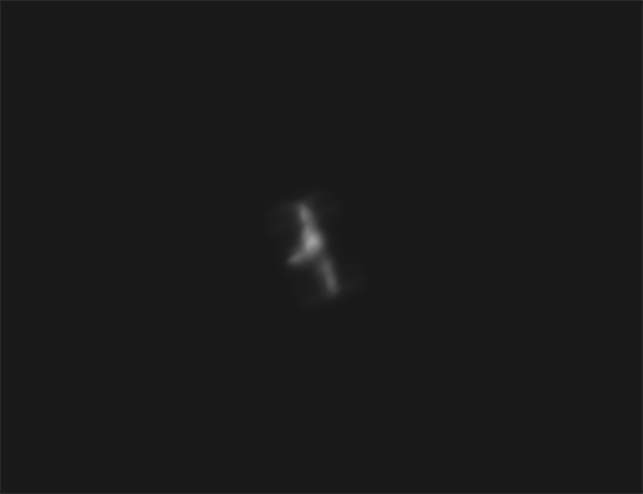 ISS: March 10, 2022 -- 2 minutes of flyby