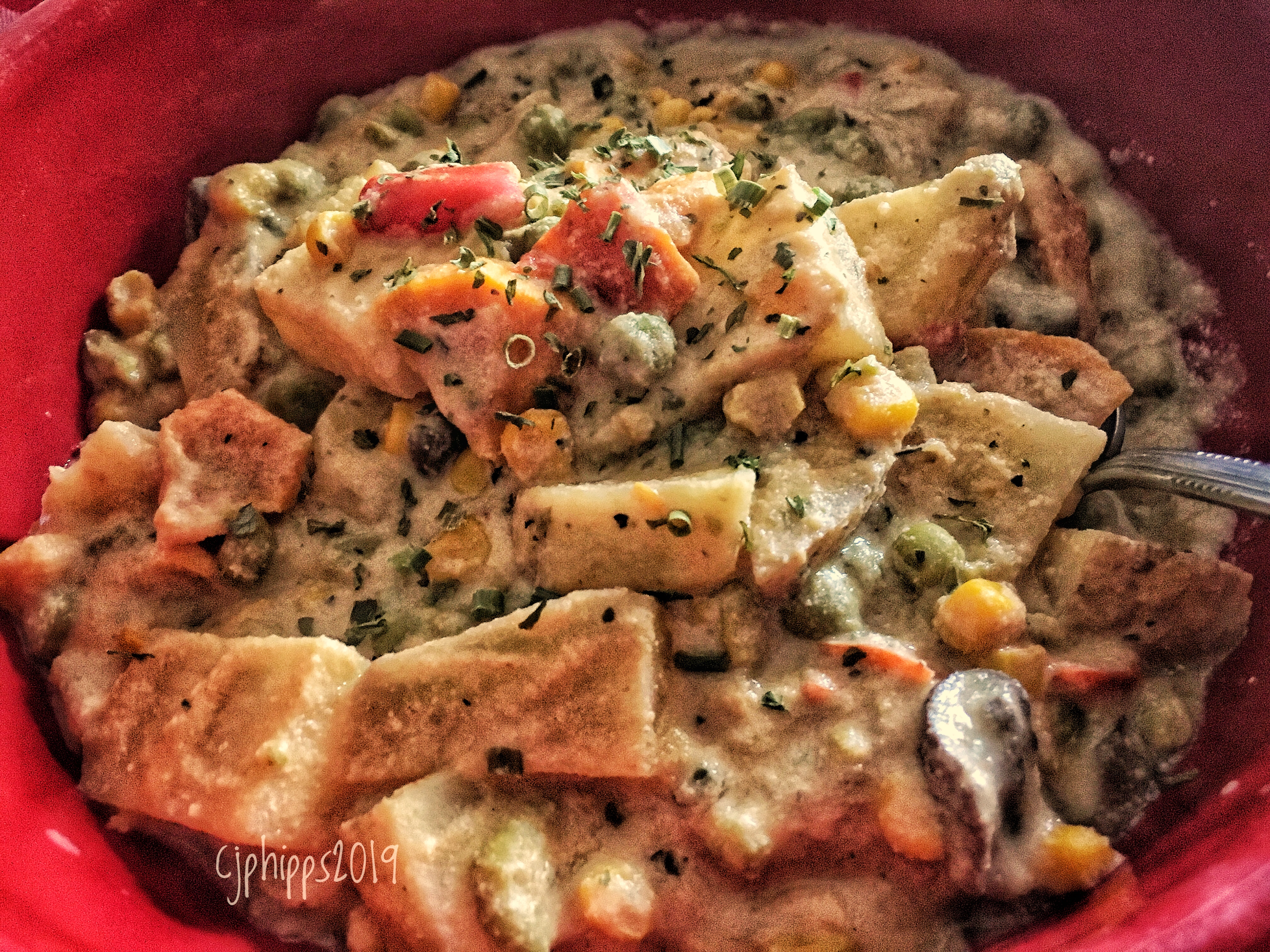 Cheesy, Chunky Potato Soup