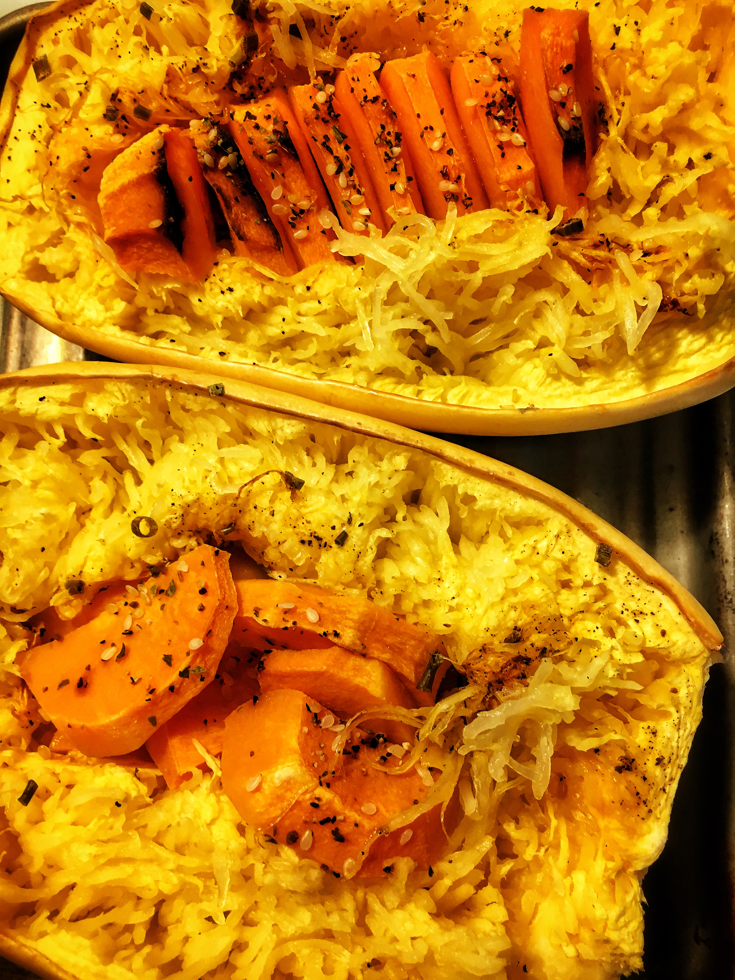 Spaghetti & Butternut Squashes
