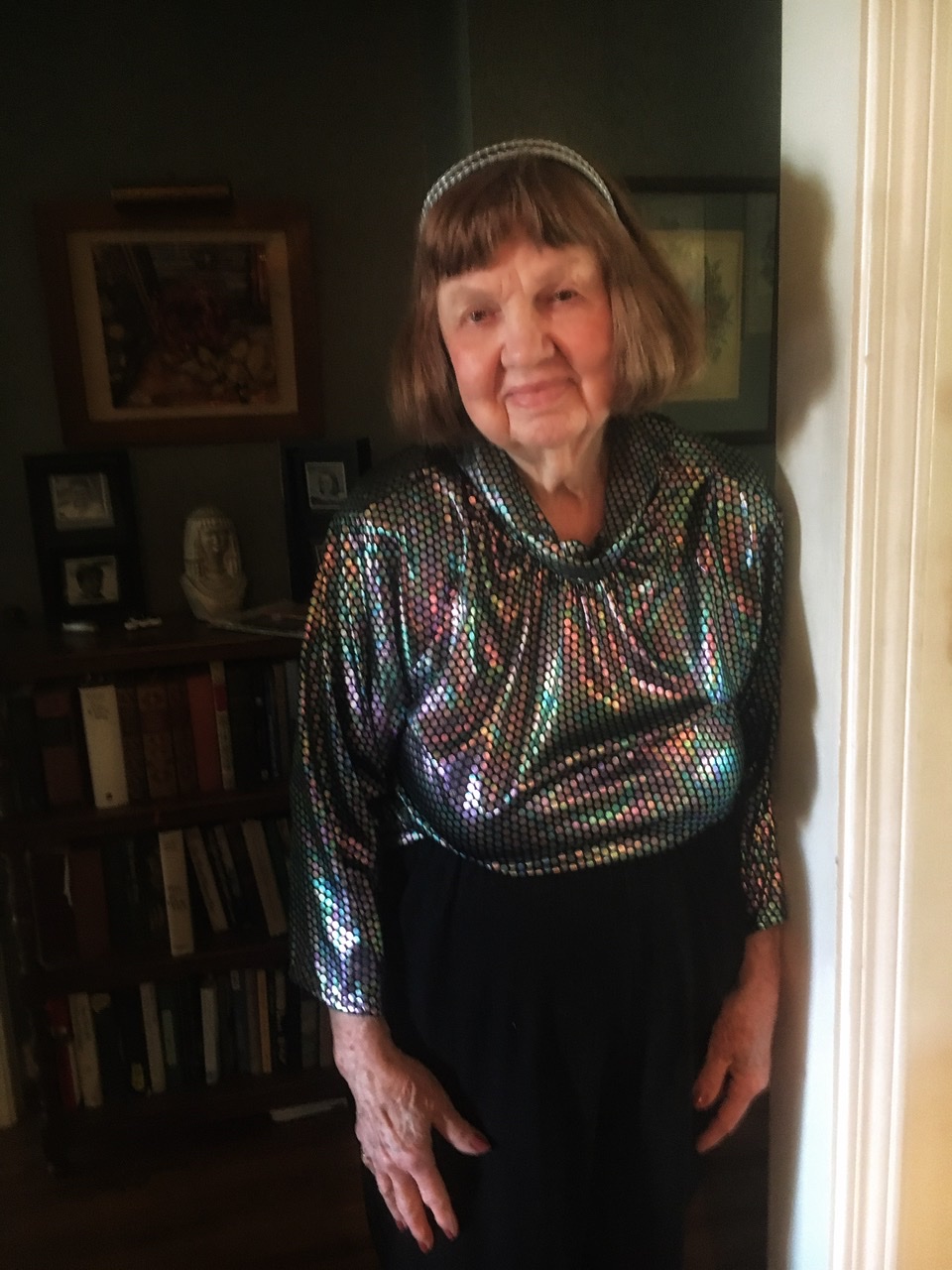 Elaine Parker Akin at 90!