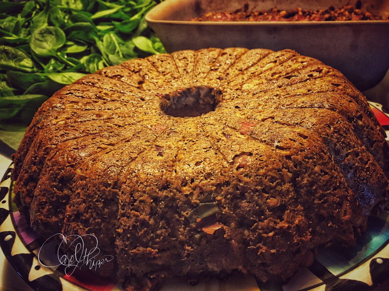 Lentil Loaf with High Protein