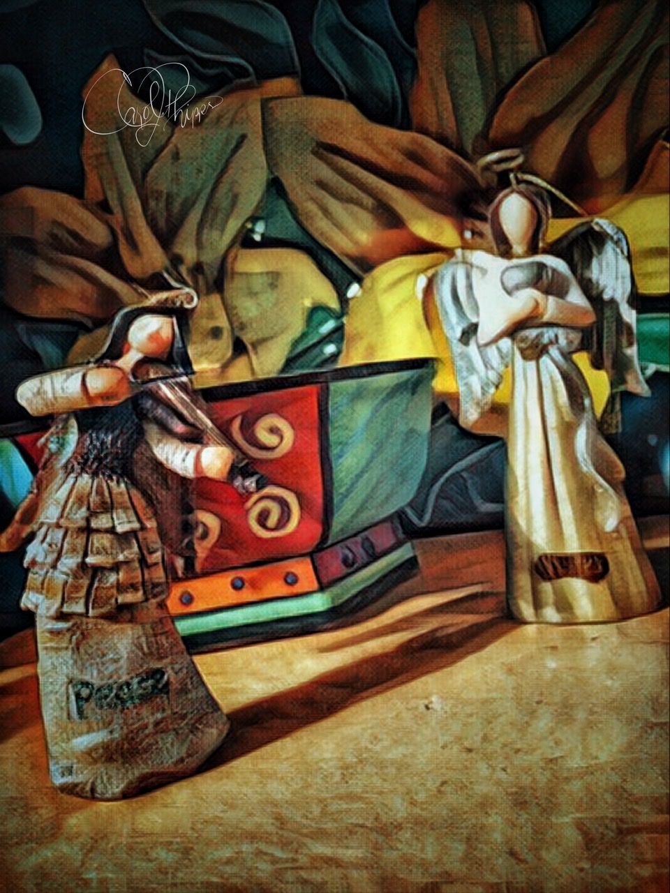 2 Angels on a Shelf