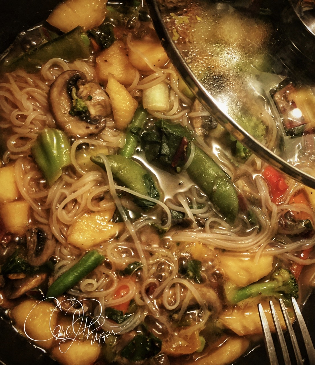 Heart Healthy Veggies & Rice Noodles
