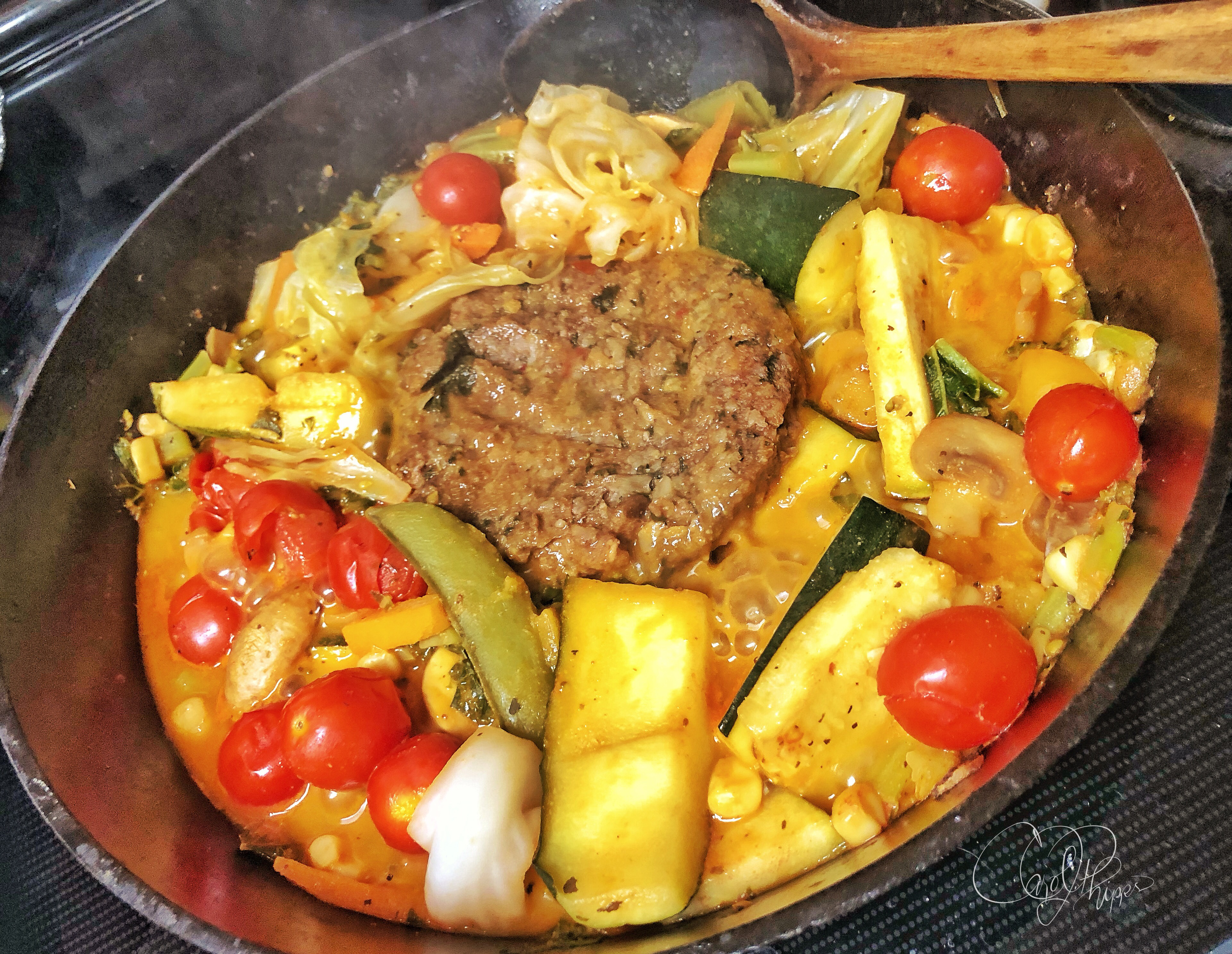 High Protein Burger & StirFry