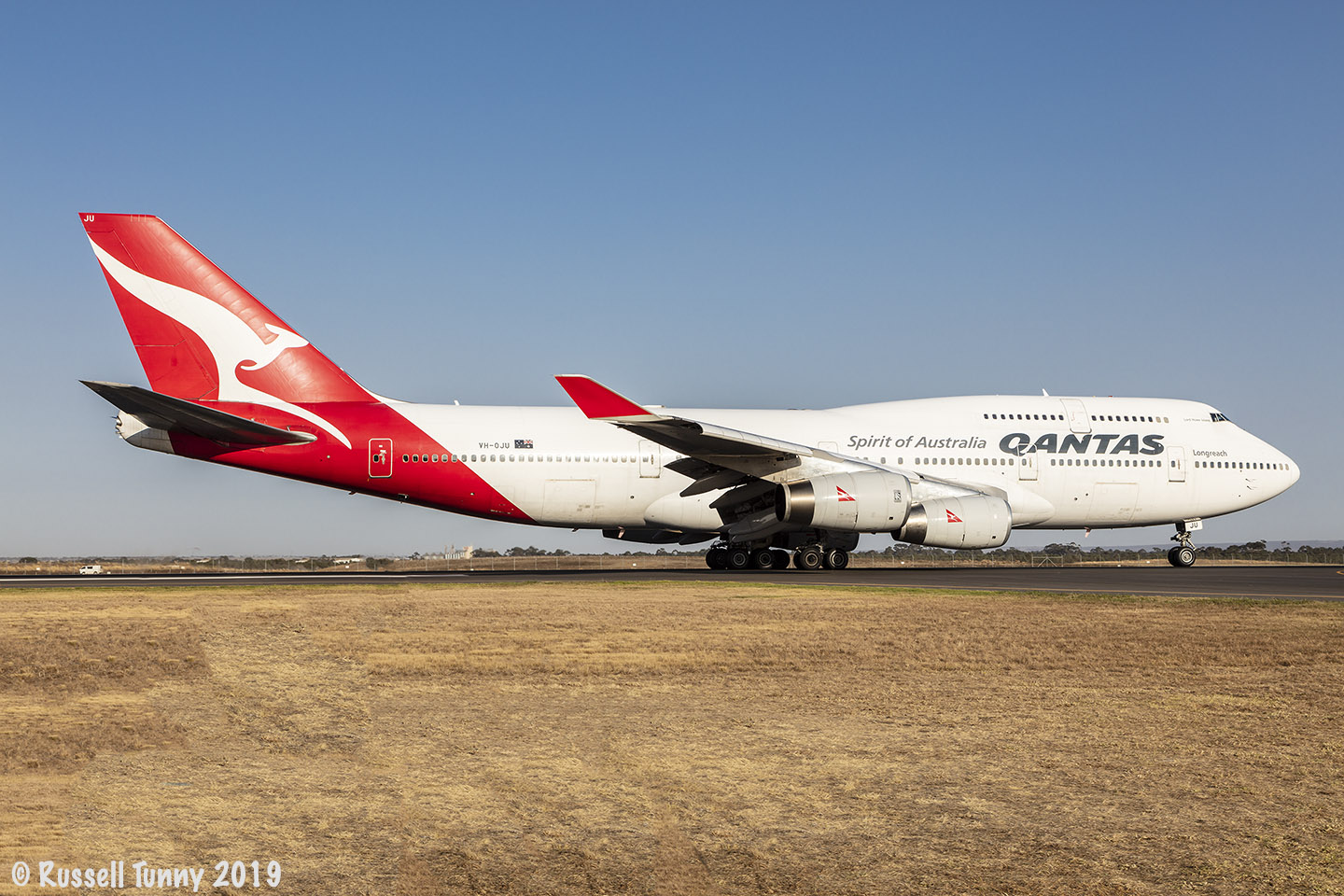 Boeing 747 VH-OJU Last Flight