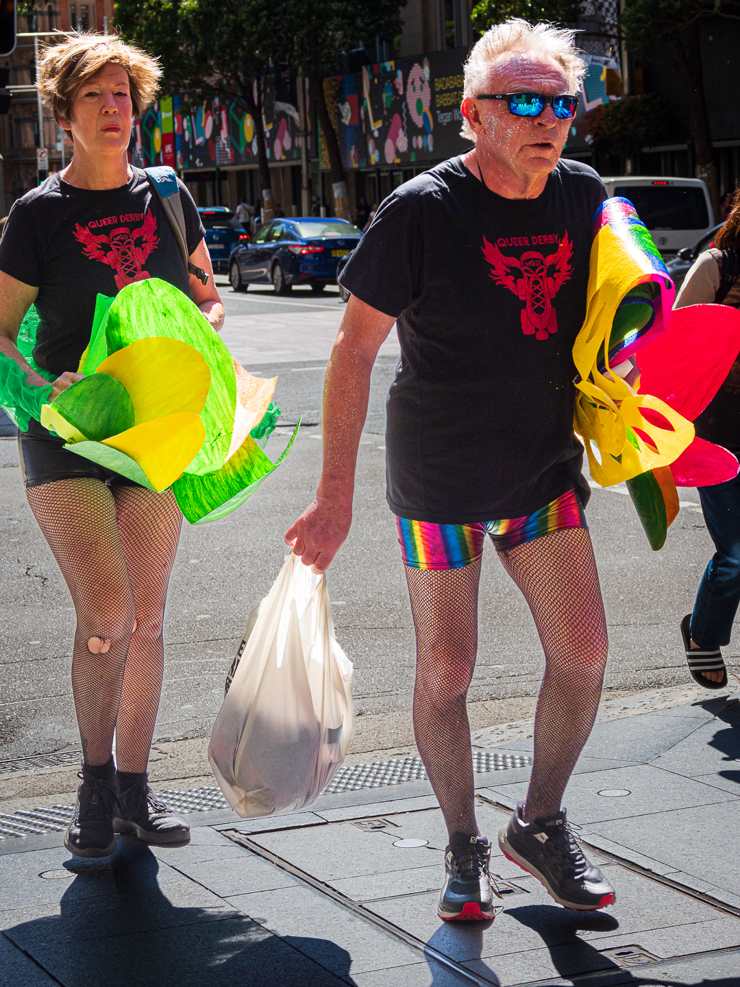 Mardi Gras Marchers