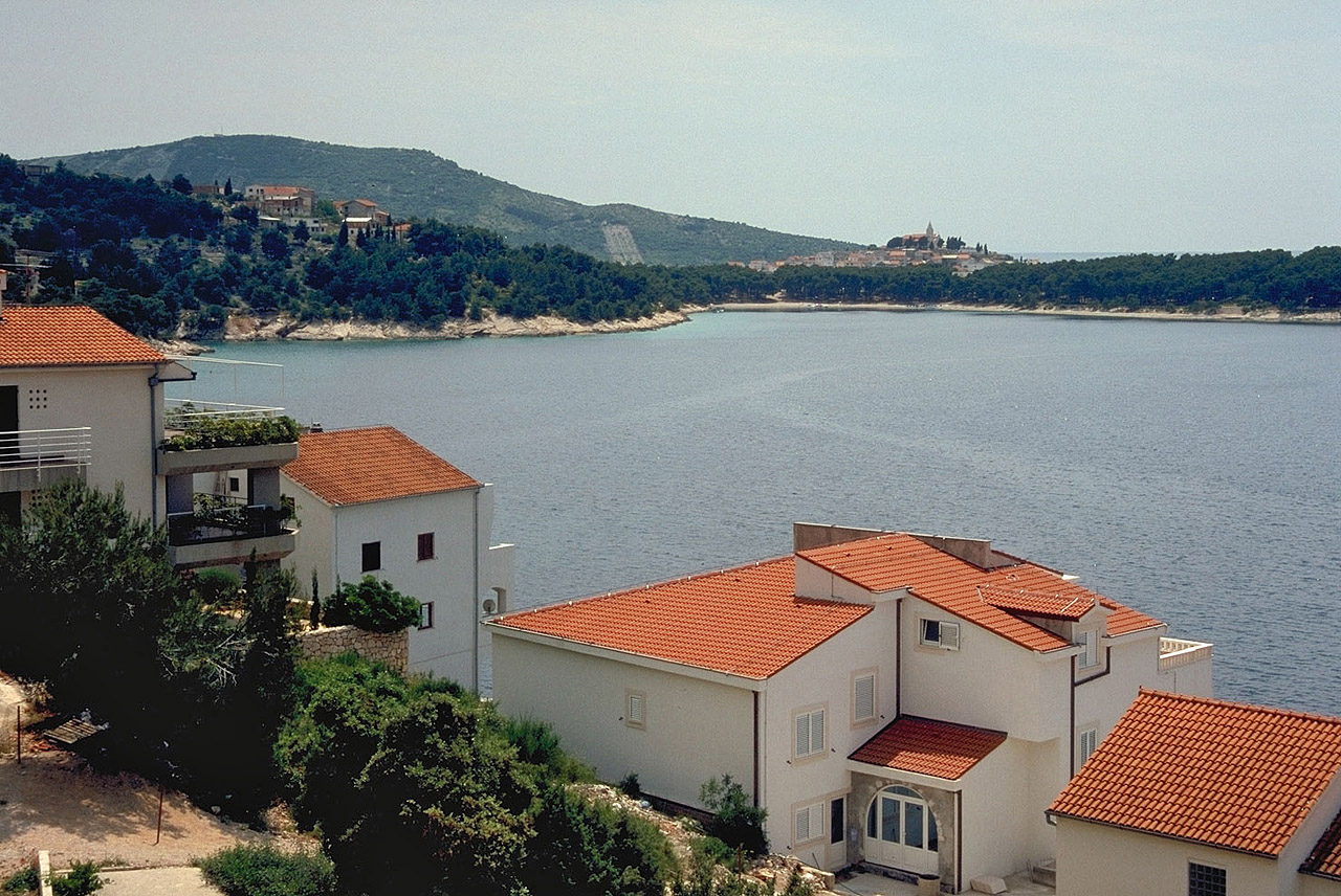 peninsula Primosten in the background