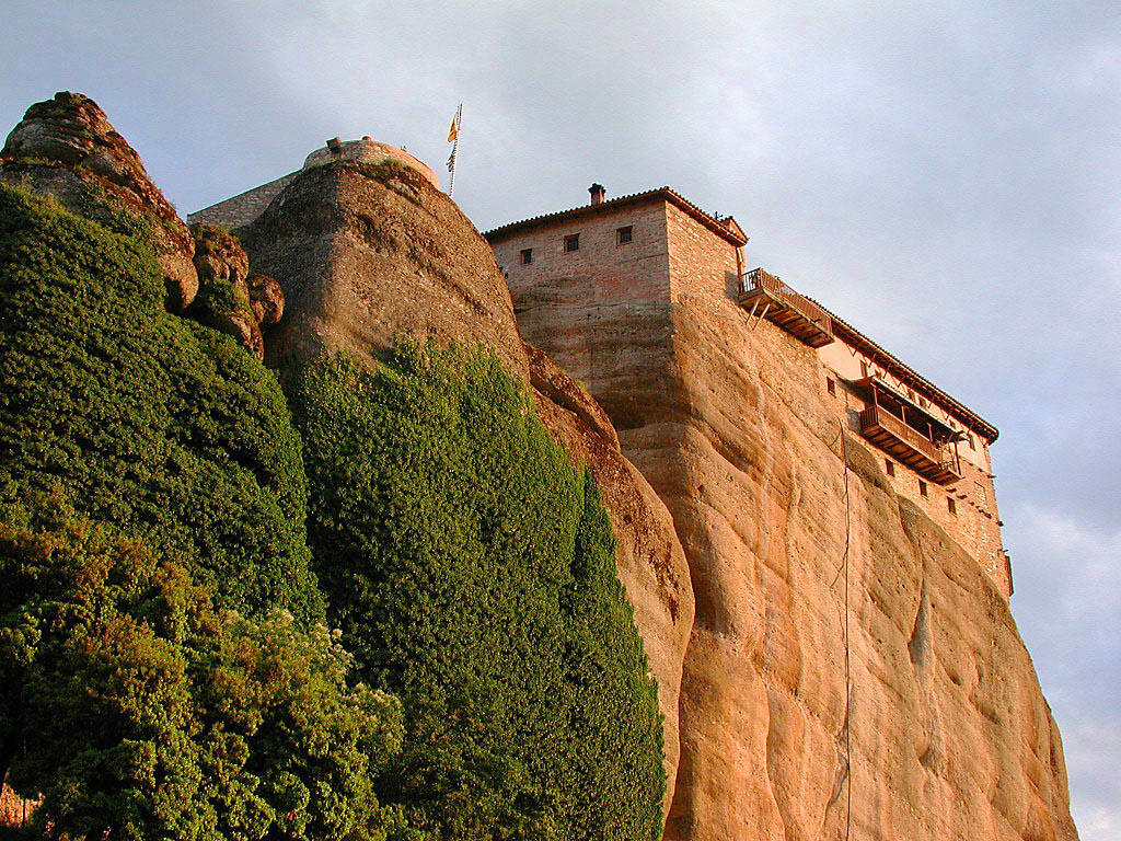 Roussanou Monastery