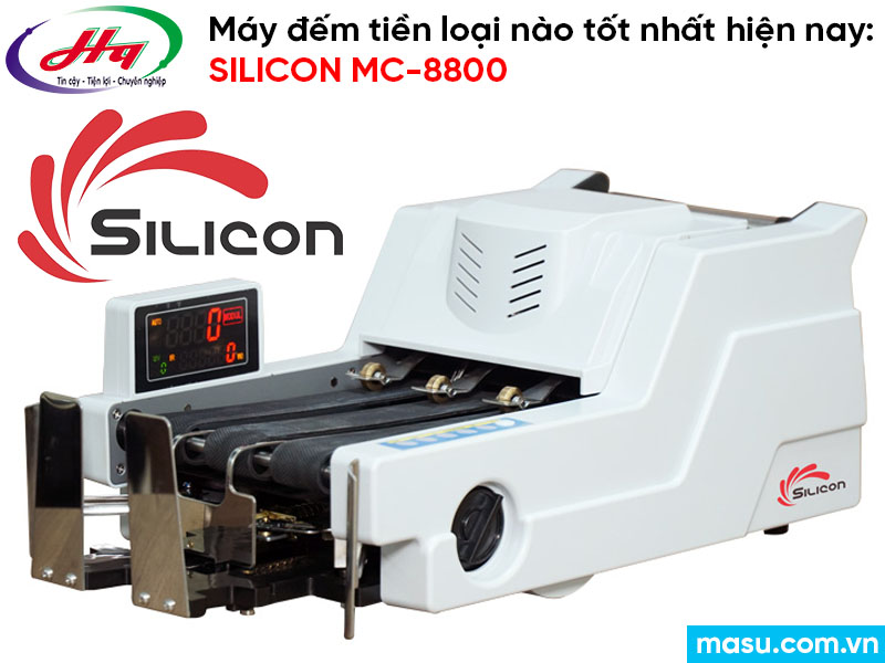 máy đếm tiền Silicon MC-8800