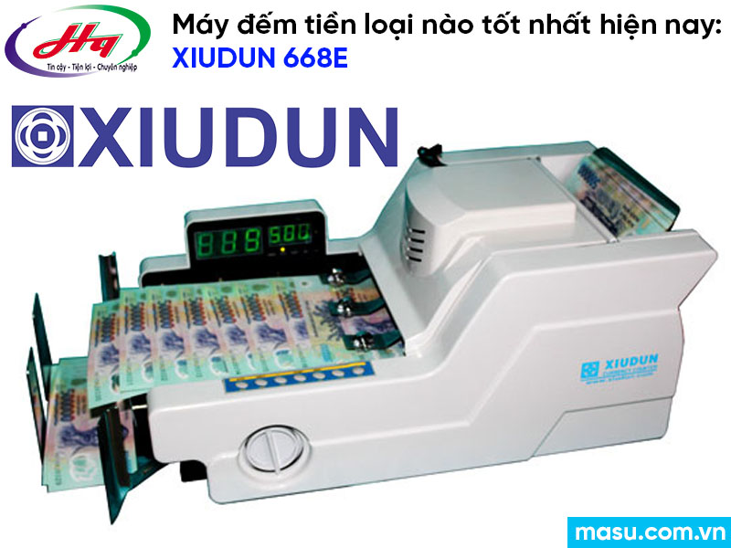 máy đếm tiền Xiudun 668E