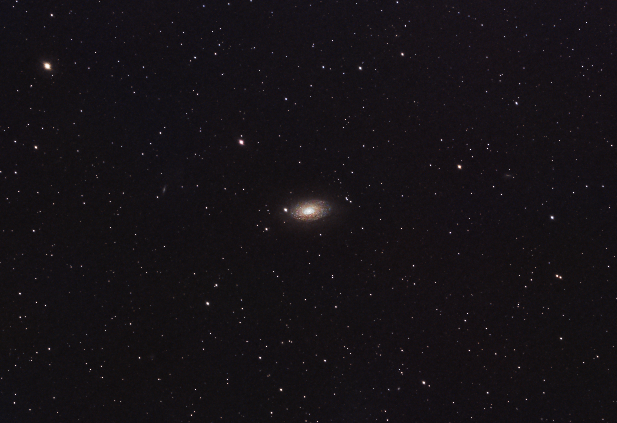 M63 - the Sunflower Galaxy, with a new telescope