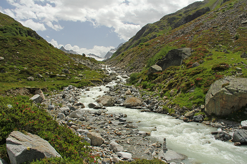 Silvretta-Stausee Ill Einfluss