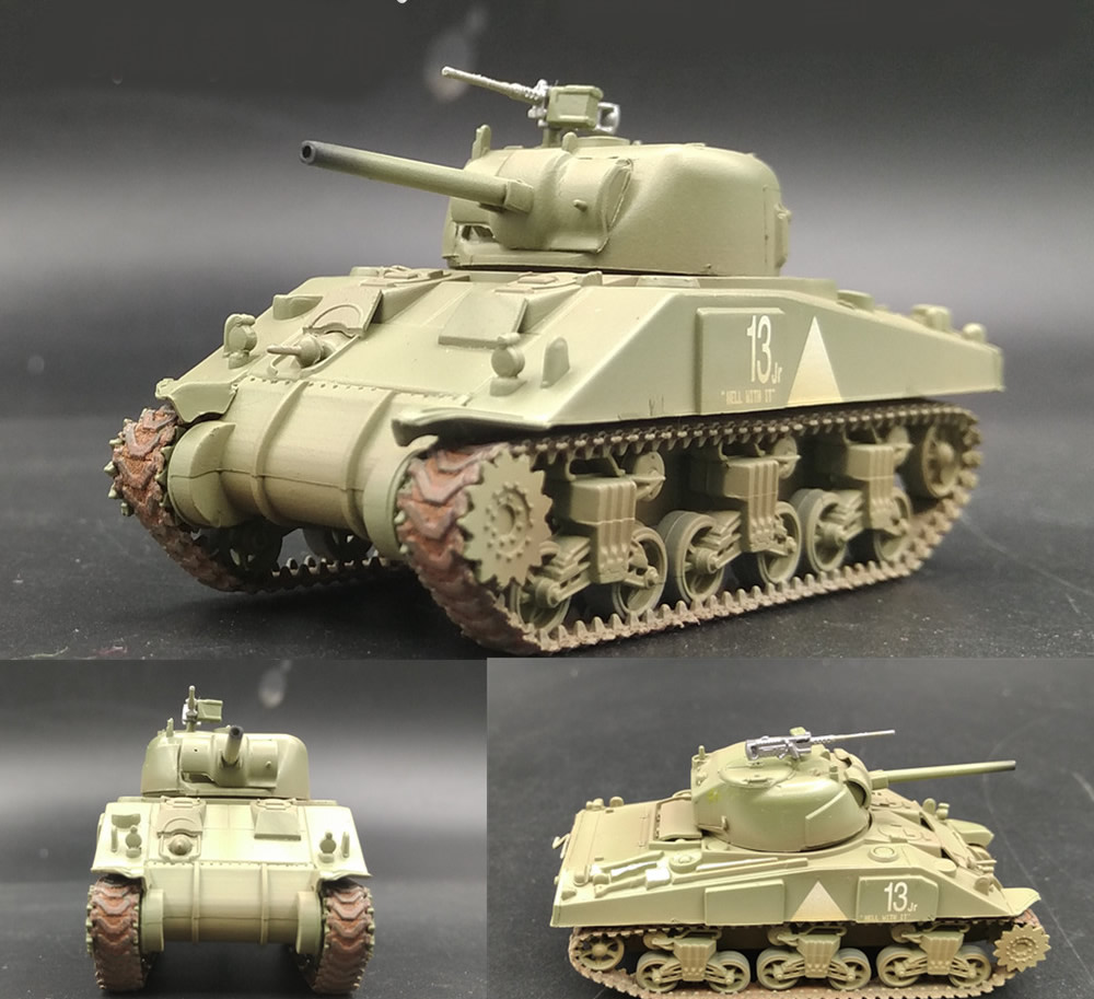 6th Armored div nuevo Easy Model 36251-1//72 US WWII m4 Middle Tank