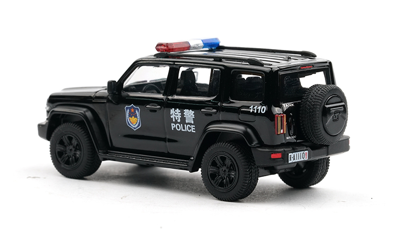 売れ筋がひクリスマスプレゼント！ X CAR TOY 1/64 China TANK-300 SWAT Car Model Finished ミニカー