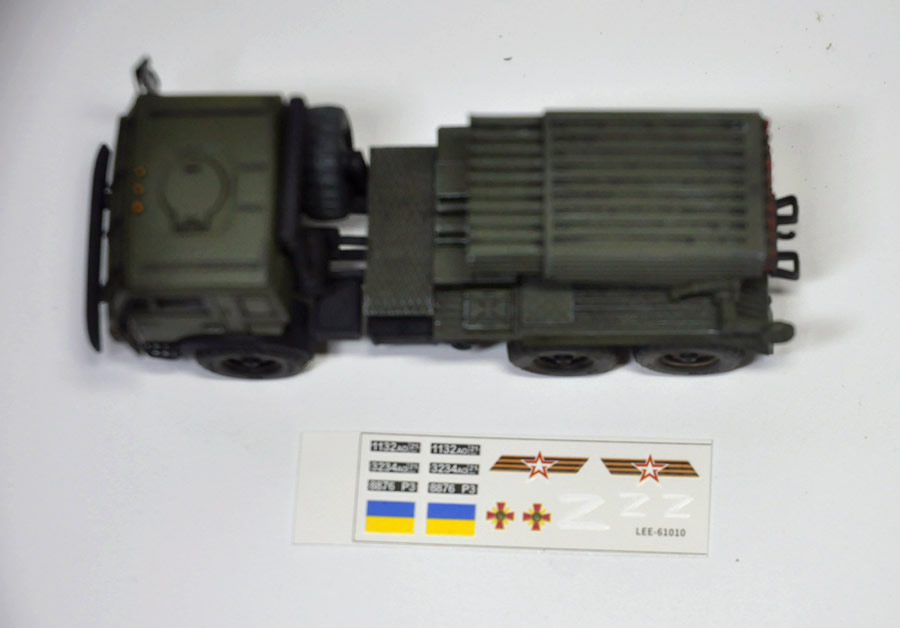 War Wings 1/72 Russian KAMAZ-5350 MUSTANG with BM-21 