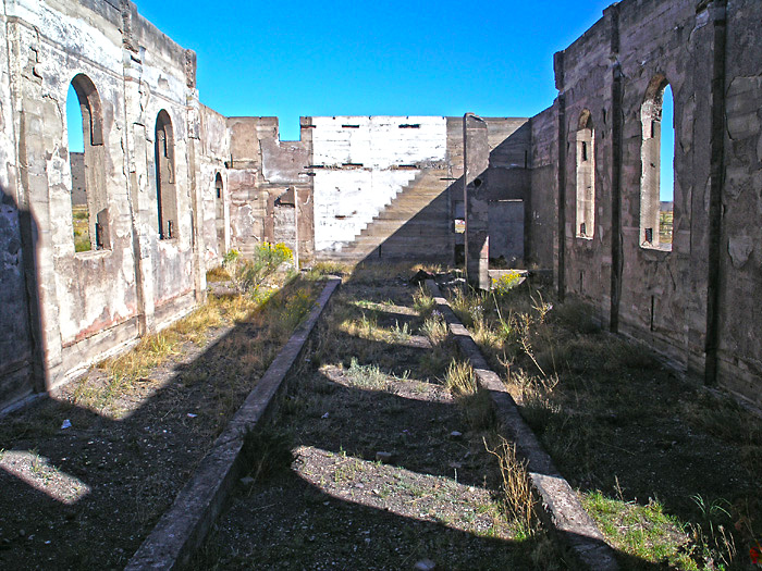 Inside abandoned church, northern NM
