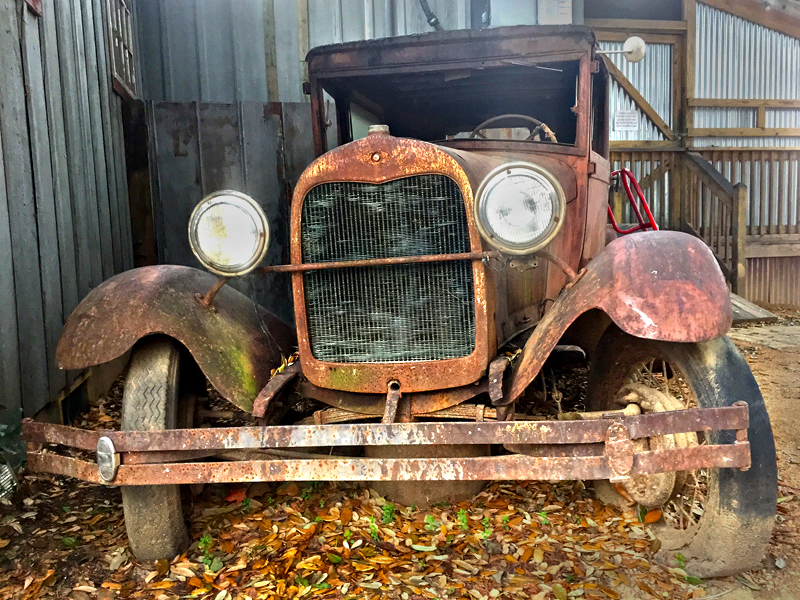 Front of 1929 Ford 