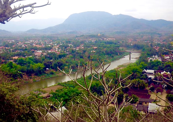 Mount view of the Nam, Luang Prabang