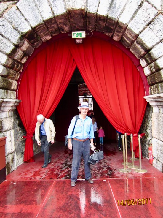 Verona,  entrance to the Arene
