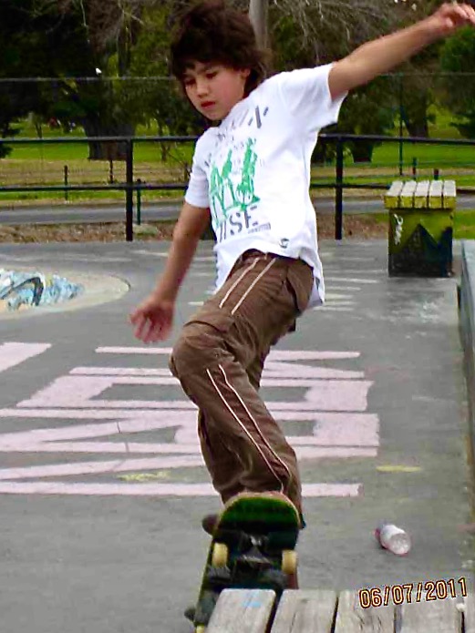 Cozmo, Skate Park, July 2011
