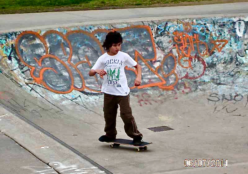 Cozmo, Skate Park, July 2011