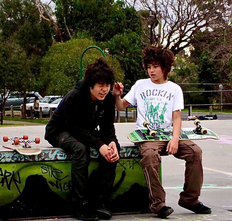 Brothers, Skate Park, July 2011