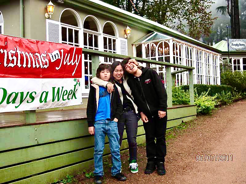 Three after Christmas in July, Dandenongs, July 2011