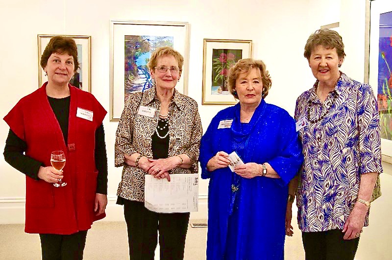 Gail, Val, Eleanor and Judy S at the AGRA Opening