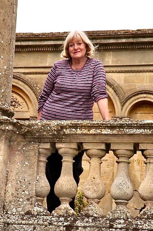Witley Court, admiring the view