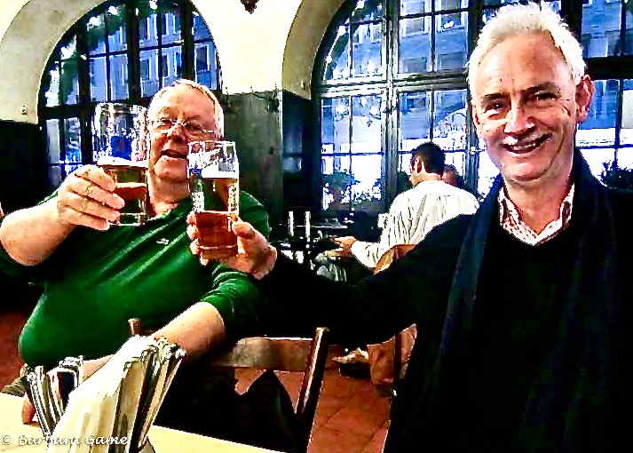 More cheers, at Augustiners!