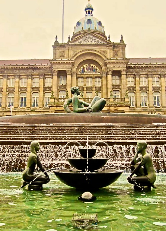 Fountain and Council House