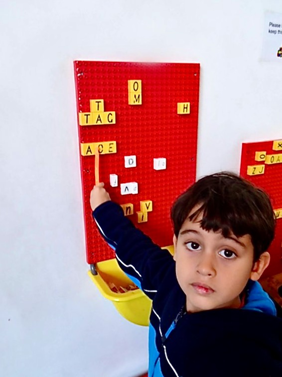 Writing my name in Lego