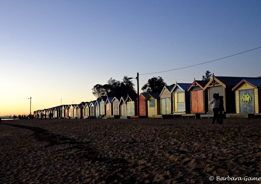 Winter evening, Dendy Beach